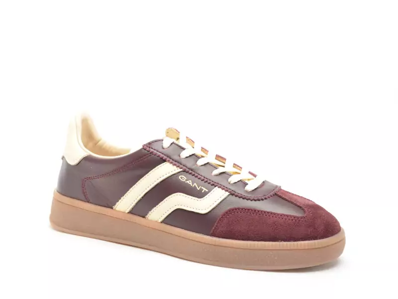 Gant CUZIMA 1C Bordeaux Baskets Basses Femme