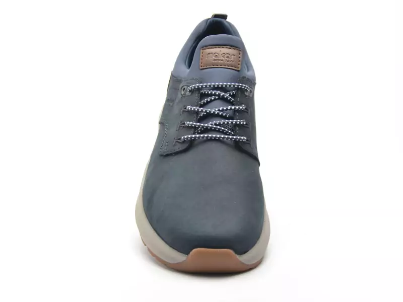 Rieker 06050 Bleu Baskets Basses Homme