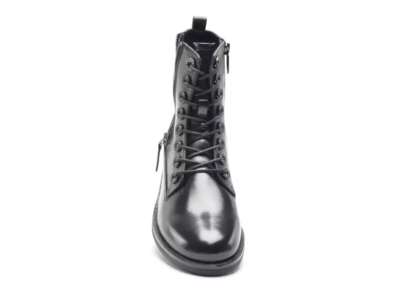 Regarde Le Ciel ROXANA 49 Noir Boots et Bottines Plates Femme