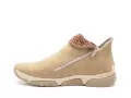 Rieker 45983 Beige Boots et Bottines Plates Femme