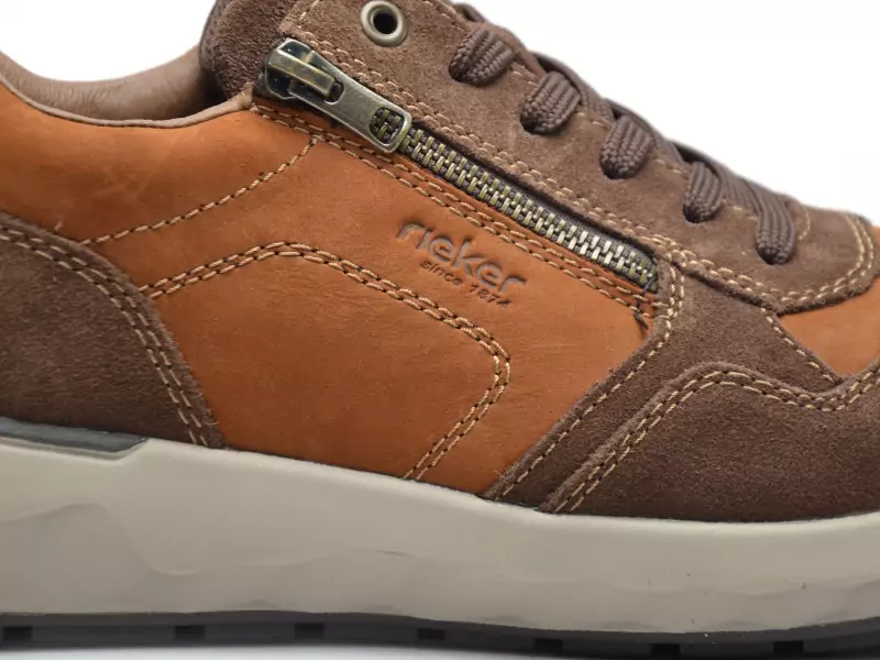 Rieker 11500 Marron Baskets Basses Homme