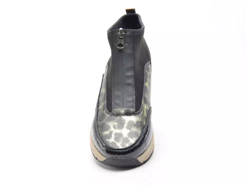 Rieker N9362 Noir Boots et Bottines à Talons Femme