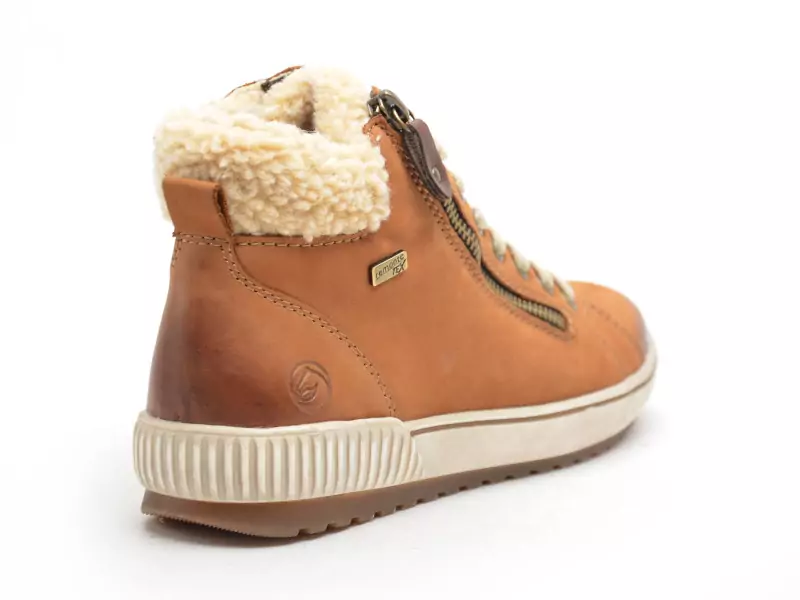 Remonte D0770 Marron Boots et Bottines Plates Femme