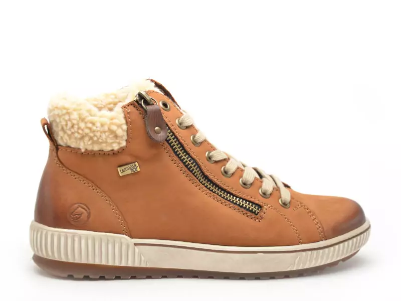 Remonte D0770 Marron Boots et Bottines Plates Femme