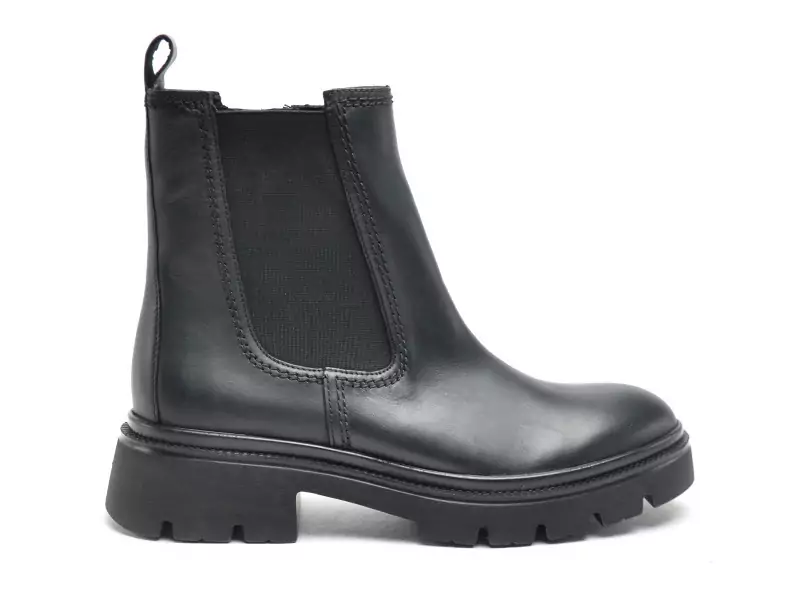 Gabor 71850 Noir Boots et Bottines Plates Femme