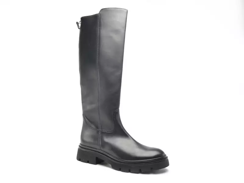 Gabor 71859 Noir Bottes Plates Femme