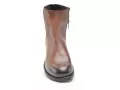 Coco Abricot AMANVILLERS CUIR Marron Boots et Bottines Plates Femme