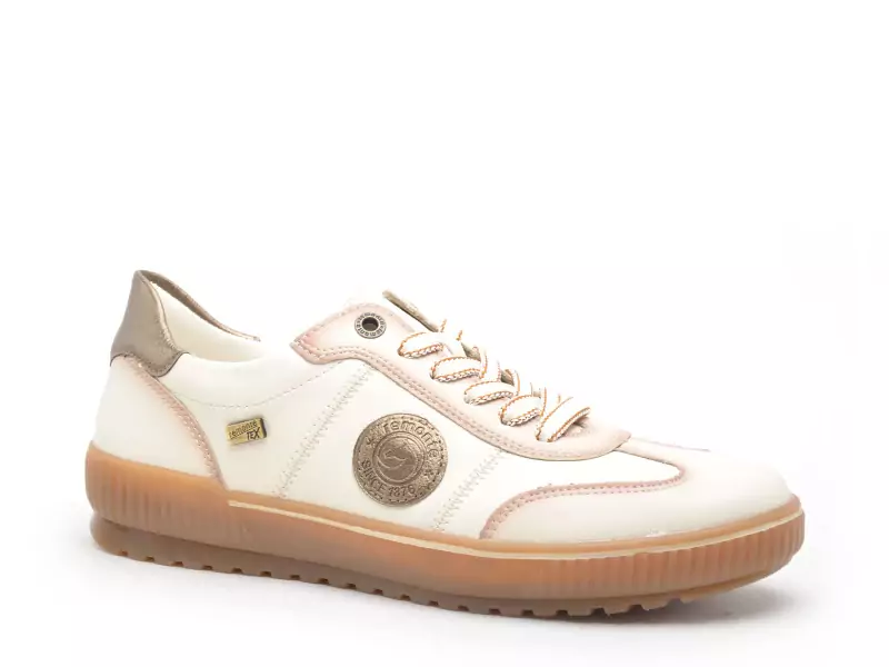 Remonte D0702 Beige Baskets Basses Femme