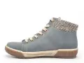 Rieker N0709 Bleu Boots et Bottines Plates Femme