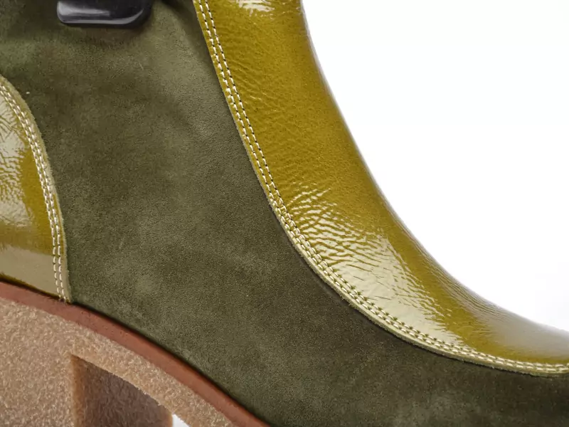 Minka EMOGI Vert Boots et Bottines à Talons Femme