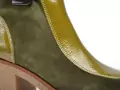 Minka EMOGI Vert Boots et Bottines à Talons Femme