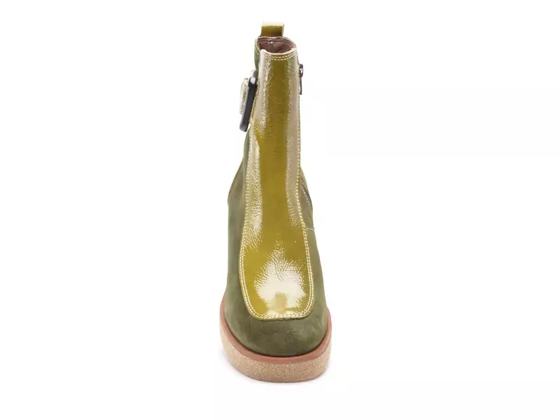 Minka EMOGI Vert Boots et Bottines à Talons Femme