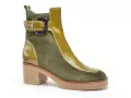 Minka EMOGI Vert Boots et Bottines à Talons Femme