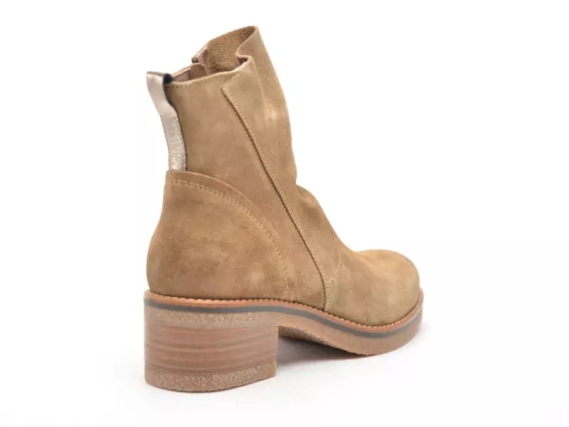 Minka CASA Marron Boots et Bottines à Talons Femme