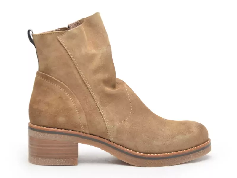 Minka CASA Marron Boots et Bottines à Talons Femme