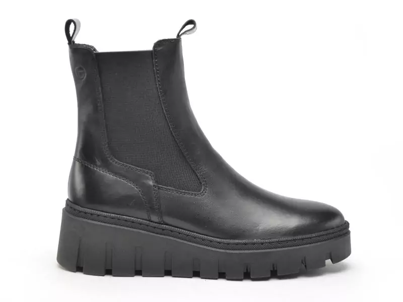 Tamaris 25489 45 Noir Boots et Bottines à Talons Femme