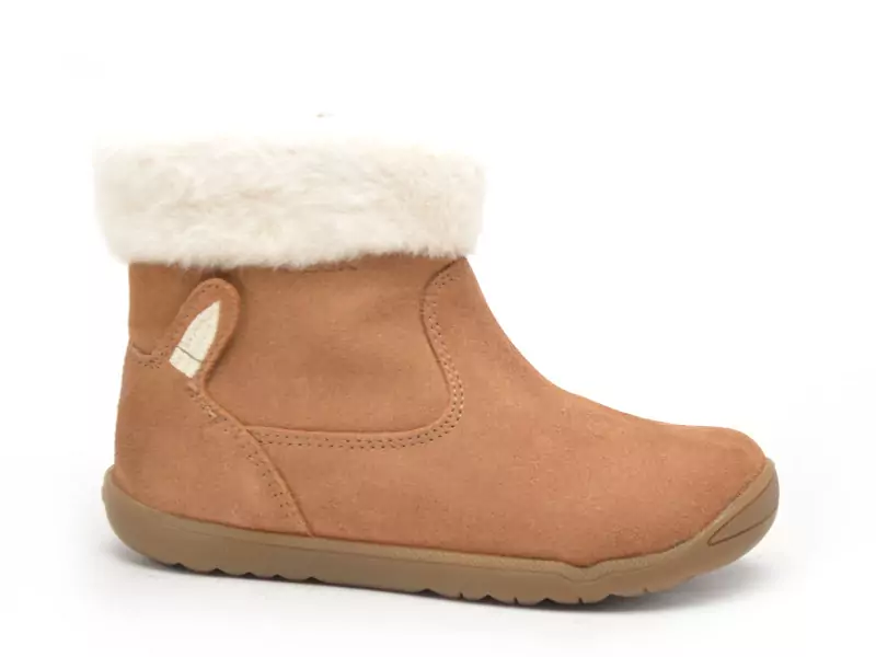 Geox B MACCHIA GIRL B564PA Marron Boots et Bottes Fille