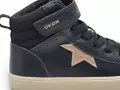 Geox J GISLI GIRL J564NC Noir Baskets Montantes Fille