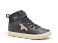 Geox J GISLI GIRL J564NC Noir Baskets Montantes Fille