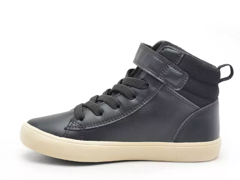 Geox J GISLI GIRL J564NC Noir Baskets Montantes Fille