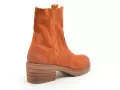 Minka LASARO Orange Boots et Bottines à Talons Femme