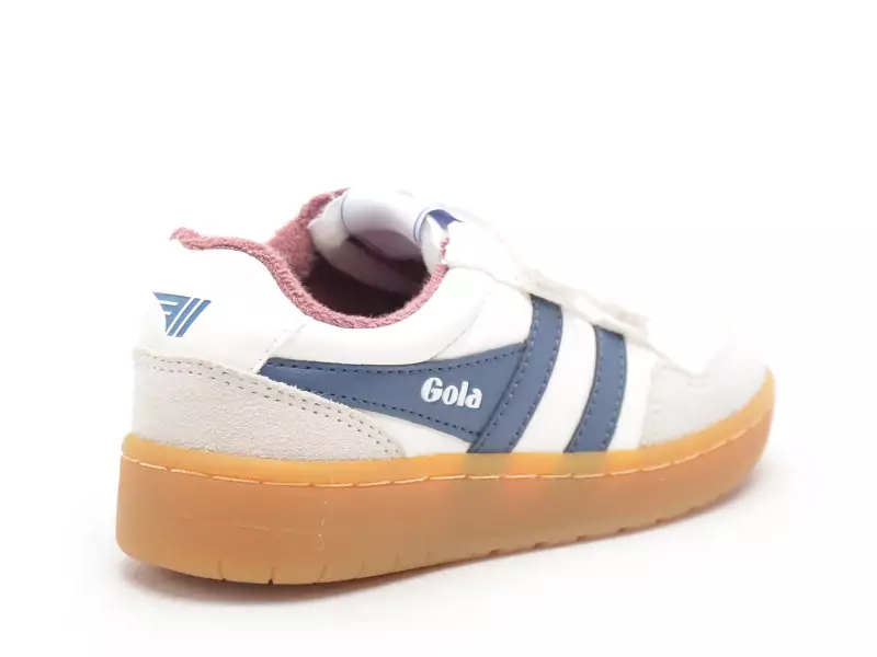 Gola EAGLE STRAP CKA530 Blanc Baskets Basses Garçon