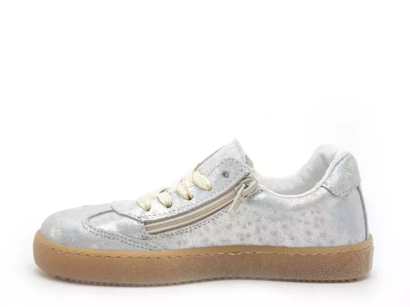 Bopy SARAMBARE Argent Baskets Basses Fille