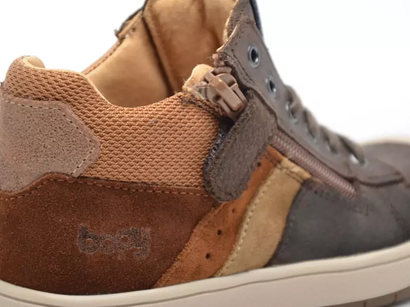 Bopy VOLT Marron Baskets Montantes Garçon