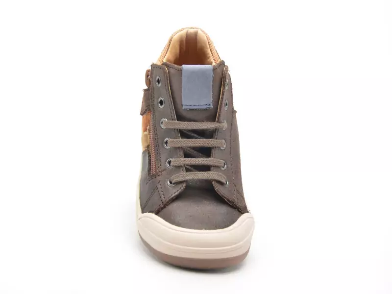 Bopy VOLT Marron Baskets Montantes Garçon