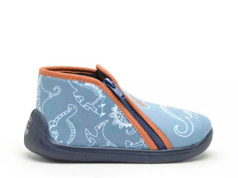 Bossi GRAFF SB 1176 Bleu Chaussons Garçon