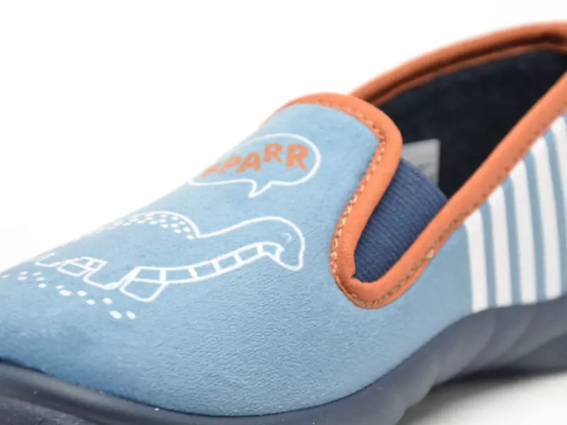 Bossi GENTIL SB 1167 Bleu Chaussons Garçon