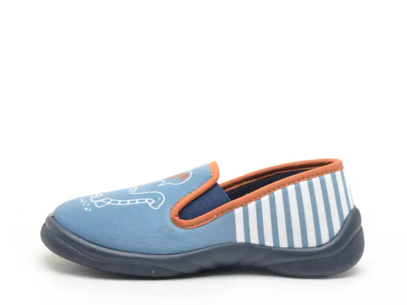 Bossi GENTIL SB 1167 Bleu Chaussons Garçon