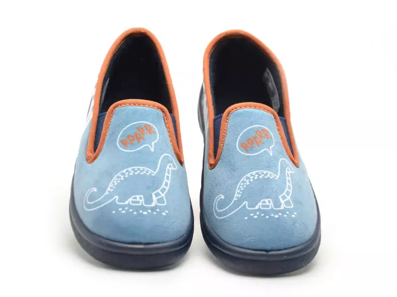 Bossi GENTIL SB 1167 Bleu Chaussons Garçon
