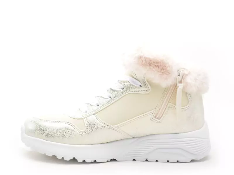 Skechers 310396L Beige Basket Montante Femme