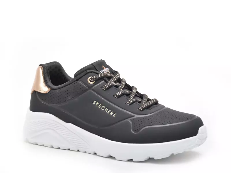 Skechers 310384L Noir Baskets Basses Femme