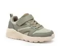 Skechers 403640L Kaki Baskets Basses Garçon