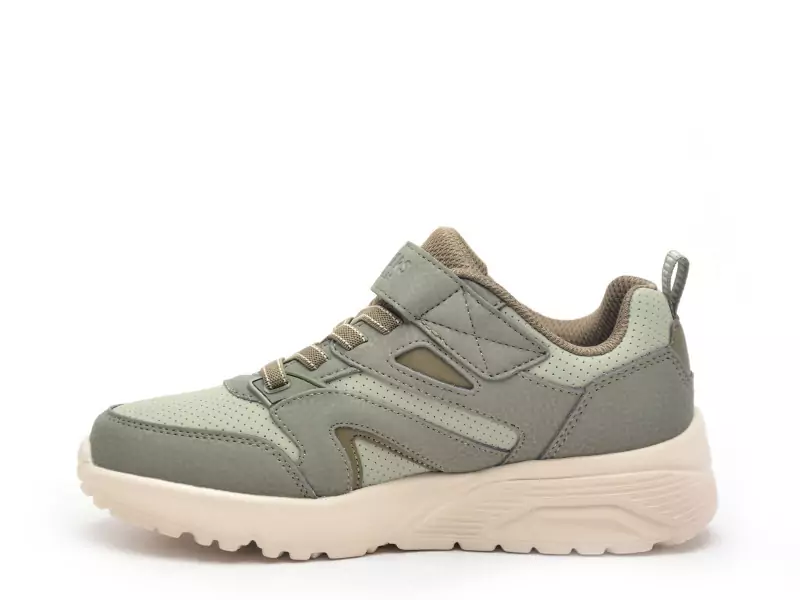 Skechers 403640L Kaki Baskets Basses Garçon