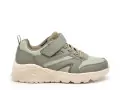 Skechers 403640L Kaki Baskets Basses Garçon