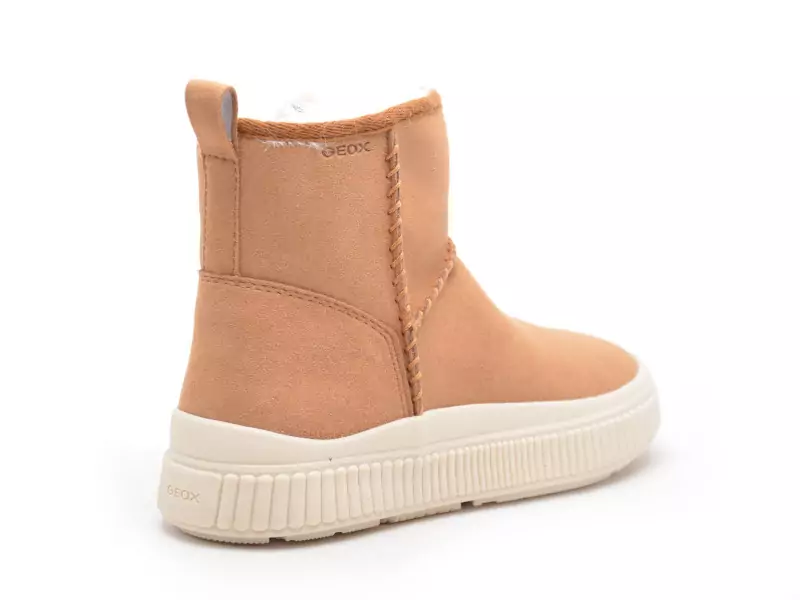 Geox J LAQUINNY GIRL J56M3C Marron Boots Garçon
