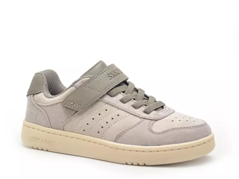 Skechers 418023L Gris Baskets Basses Garçon