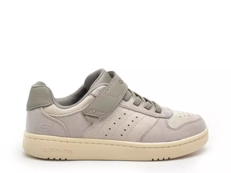 Skechers 418023L Gris Baskets Basses Garçon