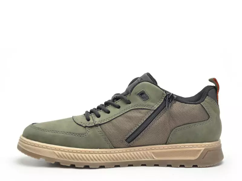 Rieker 37004 Kaki Baskets Basses Homme