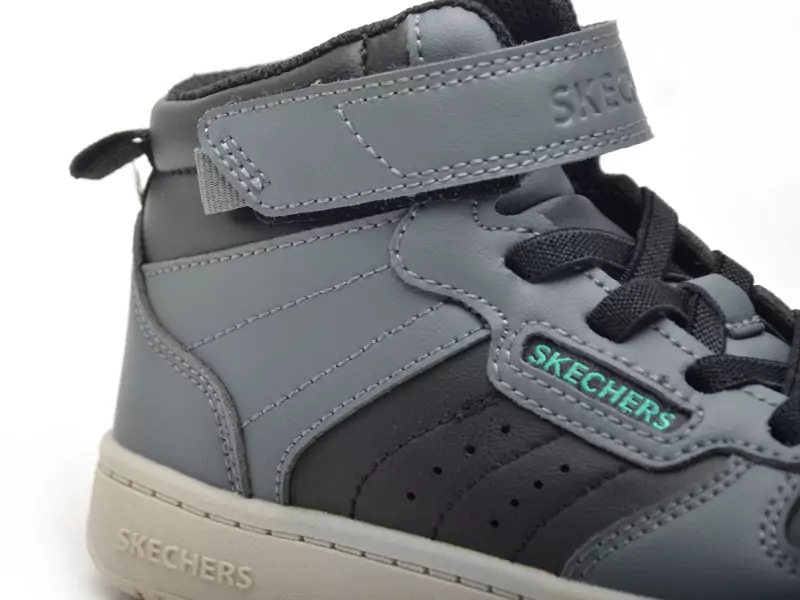 Skechers 405636L Noir Baskets Montantes Garçon