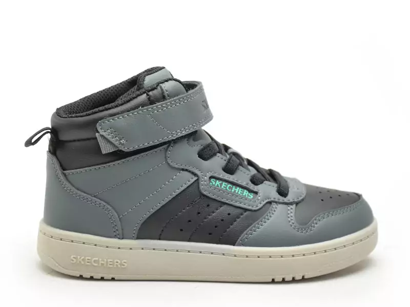 Skechers 405636L Noir Baskets Montantes Garçon