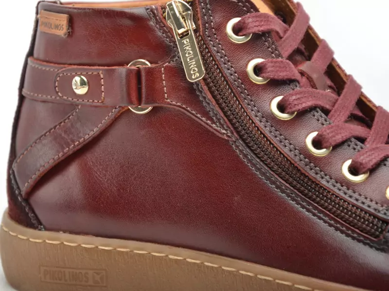 Pikolinos LANZAROTE W7B8868 Bordeaux Basket Montante Femme