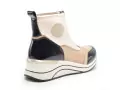 Remonte D0T78 Beige Boots et Bottines à Talons Femme