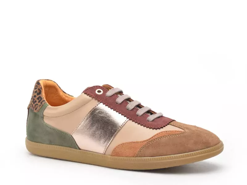 Coco Abricot EBERSMUNSTER Beige Baskets Basses Femme