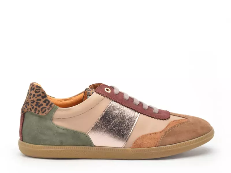 Coco Abricot EBERSMUNSTER Beige Baskets Basses Femme