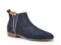 Coco Abricot ESPECHE Bleu Boots et Bottines Plates Femme
