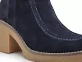 Coco Abricot ESTOHER Bleu Boots et Bottines à Talons Femme
